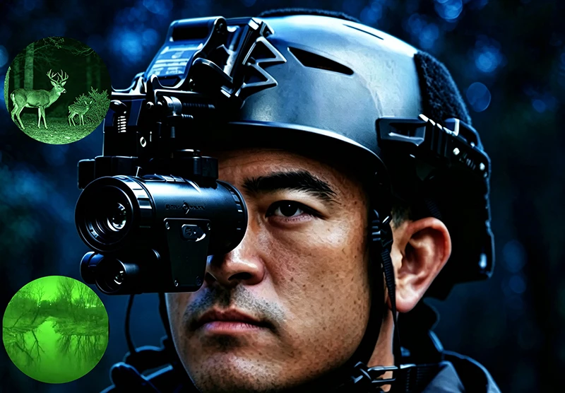 Gafas de visi&oacute;n nocturna para b&uacute;squeda y rescate en exteriores