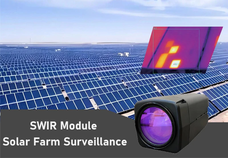 Vigilancia de granjas solares con m&oacute;dulo SWIR