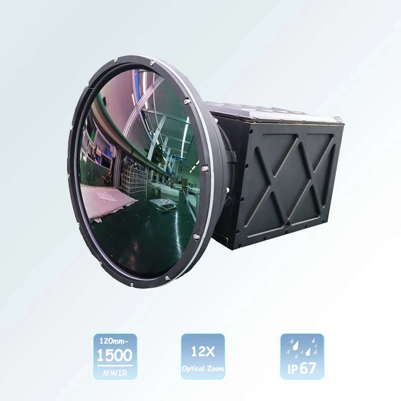 Lentes MWIR HP-CTC120150 de 120 mm～1500 mm