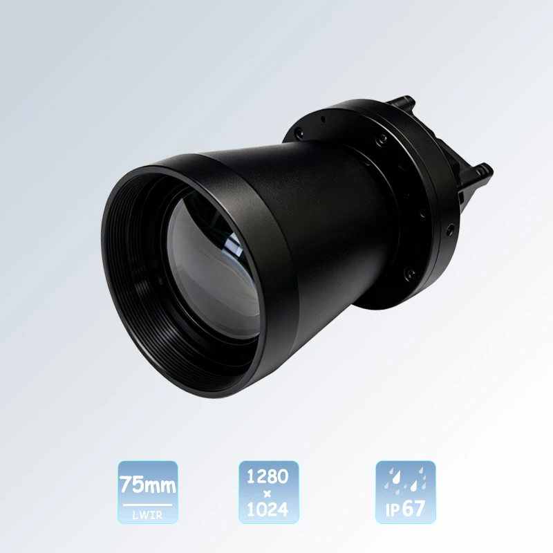 M&oacute;dulo t&eacute;rmico IR HD 1280&times;1024 no refrigerado de 75 mm