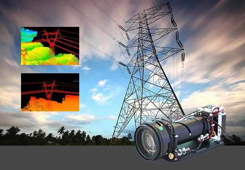 Inspecci&oacute;n de l&iacute;neas el&eacute;ctricas con m&oacute;dulos LWIR
